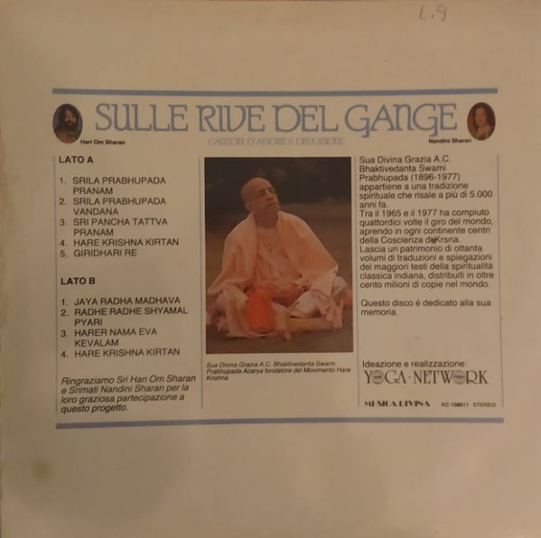 Hari Om Sharan - Nandini Sharan - Sulle Rive Del Gange | Musica Divina (KC 108011) - 2