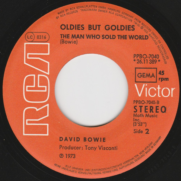 David Bowie - Space Oddity | RCA (PPBO - 7040) - 4