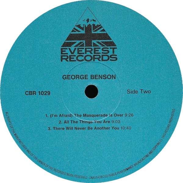 George Benson - In Concert | Everest Records (CBR 1029) - 4 George Benson - In Concert | Everest Records (CBR 1029) - 4