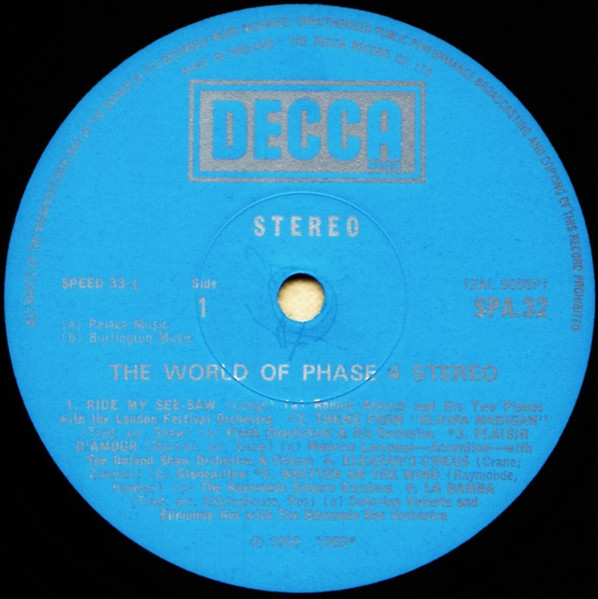 Various - The World Of Phase 4 Stereo | Decca (SPA.32) - 3 Various - The World Of Phase 4 Stereo | Decca (SPA.32) - 3