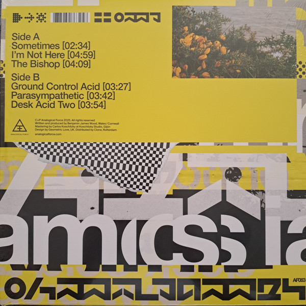 Oh Mr James - I'm Not Here EP | Analogical Force (AF063) - 2 Oh Mr James - I'm Not Here EP | Analogical Force (AF063) - 2