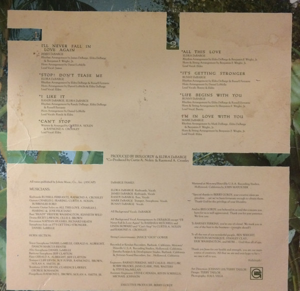 DeBarge - All This Love | Gordy (6012GL) - 2 DeBarge - All This Love | Gordy (6012GL) - 2