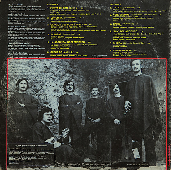 Inti Illimani - Viva Chile! | EMI (3C 054-95765) - 2 Inti Illimani - Viva Chile! | EMI (3C 054-95765) - 2