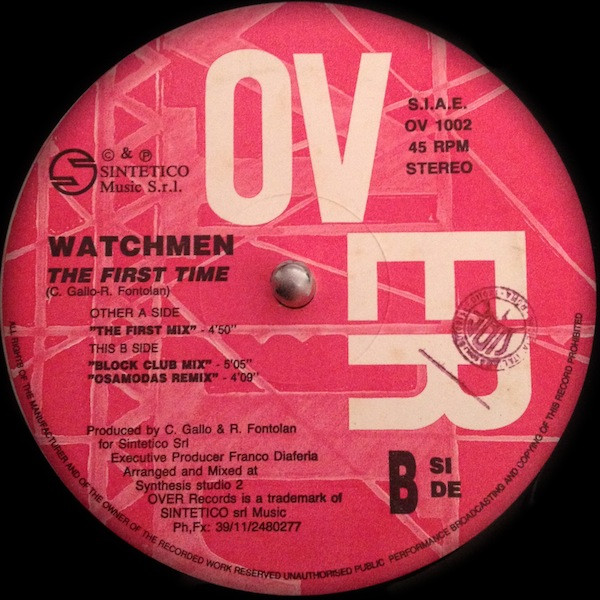 Watchmen - The First Time | Over Records (OV 1002)