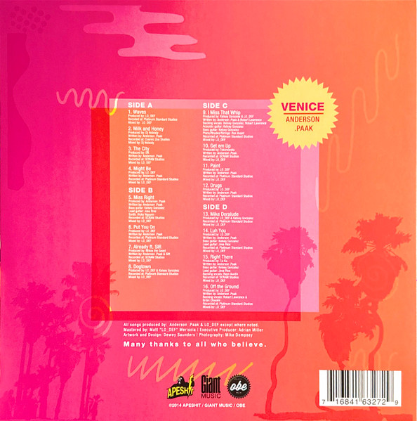 Anderson .Paak - Venice | Apeshit (none) - 2 Anderson .Paak - Venice | Apeshit (none) - 2