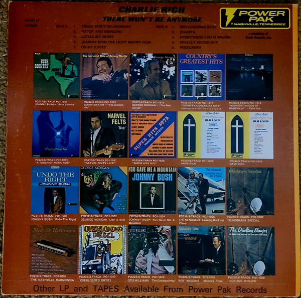 Charlie Rich - There Won't Be Anymore | Power Pak (PO-241) - main