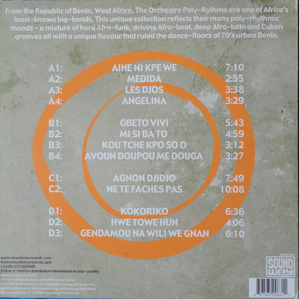 T.P. Orchestre Poly-Rythmo - The Kings Of Benin Urban Groove 1972-80 | Soundway (SNDWLP004) - 2