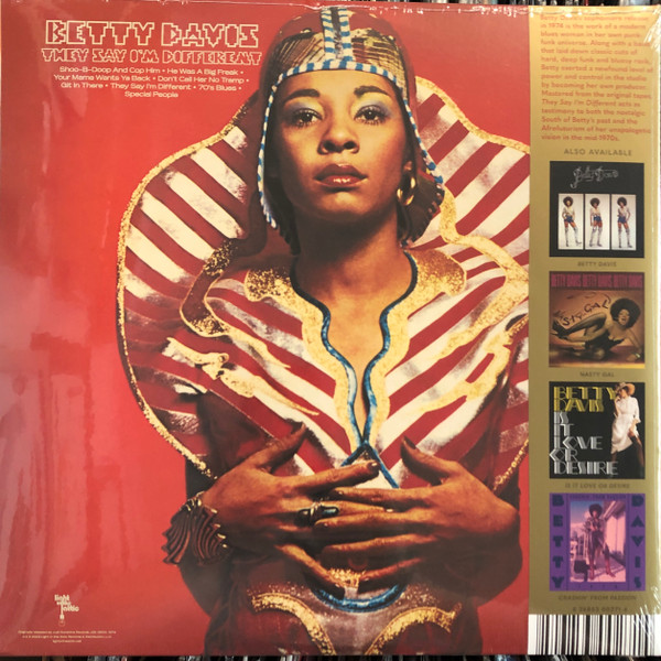 Betty Davis - They Say I'm Different | Light In The Attic (LITA 027-1)