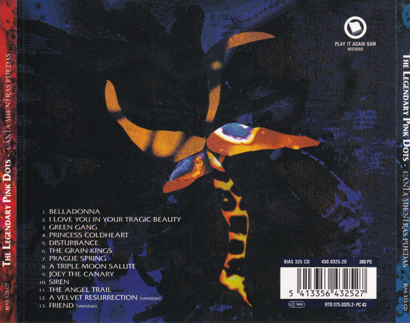The Legendary Pink Dots - Canta Mientras Puedas | Play It Again Sam Records (BIAS 325 CD) - 2