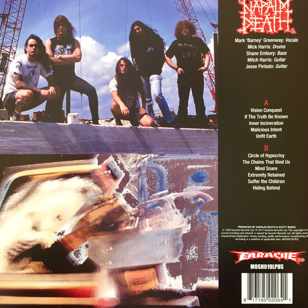 Napalm Death - Harmony Corruption | Earache (MOSH019LPUS) - 2