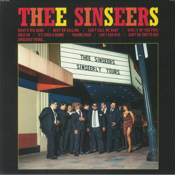 Thee Sinseers - Sinseerly Yours | Colemine Records (CLMN 12030LP) - main Thee Sinseers - Sinseerly Yours | Colemine Records (CLMN 12030LP) - main