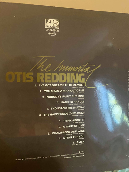 Otis Redding - The Immortal Otis Redding | Atlantic (LP-S-39-31) - 2