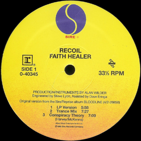 Recoil - Faith Healer | Sire (0-40345) - 3 Recoil - Faith Healer | Sire (0-40345) - 3