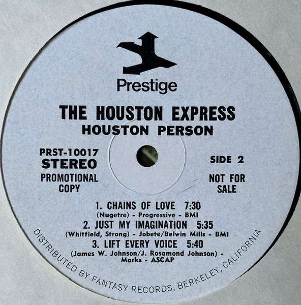 Houston Person - Houston Express | Prestige (PRST-10017) - 4 Houston Person - Houston Express | Prestige (PRST-10017) - 4