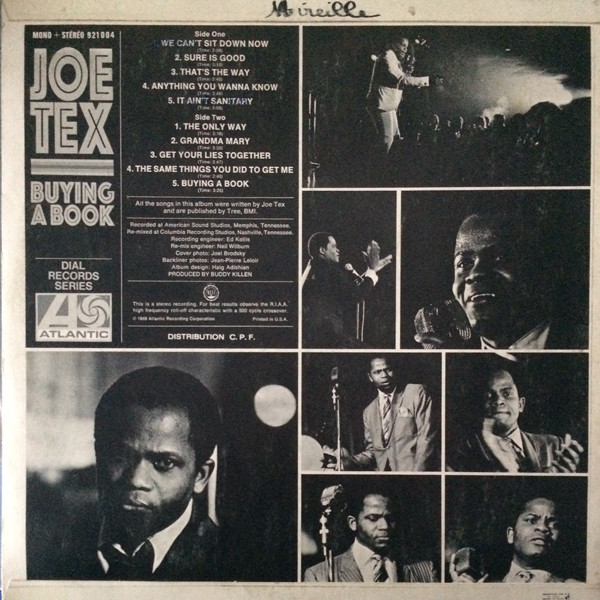 Joe Tex - Buying A Book | Atlantic (921004) - 2