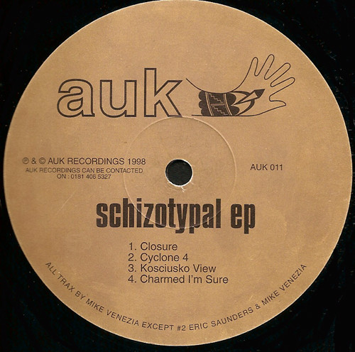 4th Level - Schizotypal EP | Auk Recordings (AUK 011)