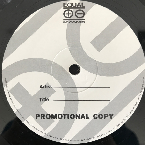 Victor Simonelli Presents Pat Hodges - Rushin To Meet You | Equal Records (EU 010) - 2
