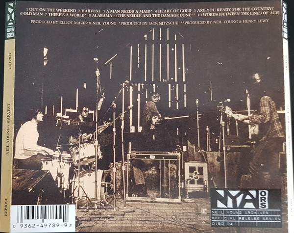 Neil Young - Harvest [CD] | Reprise Records (2-517937) - 2