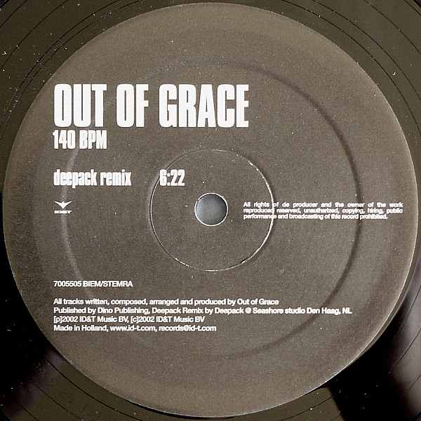 Out Of Grace - 140 BPM | ID&T (7005505) - 2 Out Of Grace - 140 BPM | ID&T (7005505) - 2