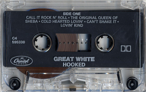 Great White - Hooked [Cassette] | Capitol Records (C4 595330) - 4