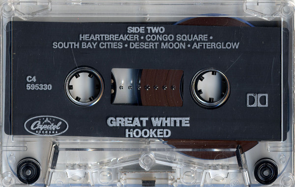 Great White - Hooked [Cassette] | Capitol Records (C4 595330) - 5
