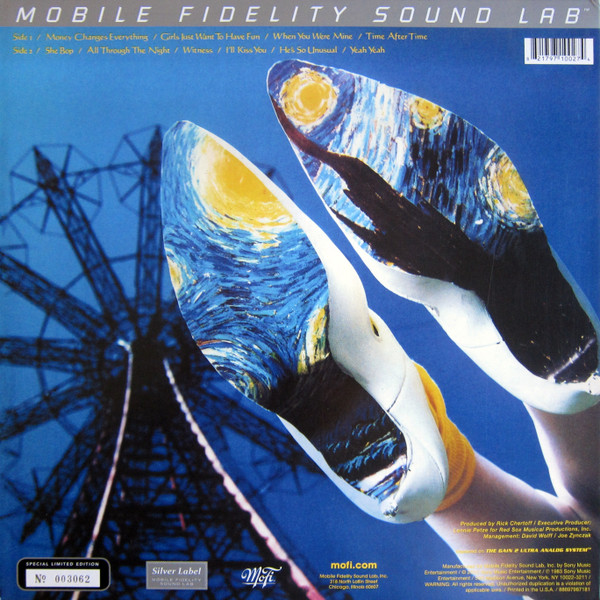 Cyndi Lauper - She's So Unusual | Mobile Fidelity Sound Lab (MOFI 1-027) - 4