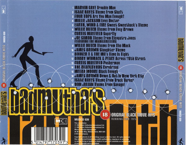 Various - Badmutha's 18 Original Black Movie Hits | MCI Music (MUSCD 039) - 2 Various - Badmutha's 18 Original Black Movie Hits | MCI Music (MUSCD 039) - 2
