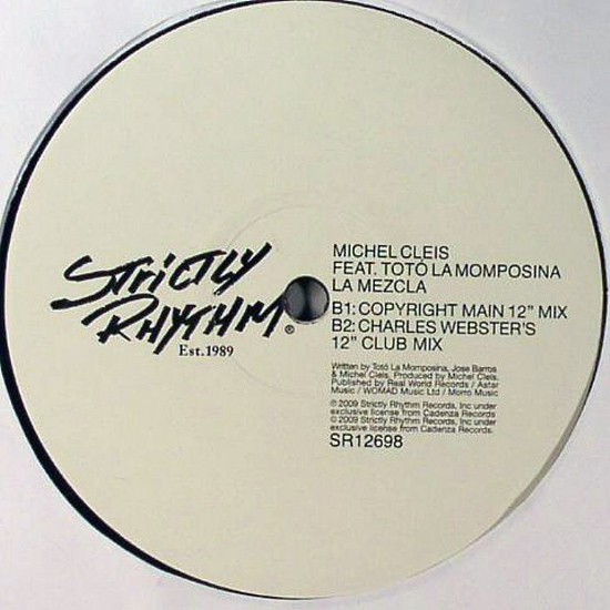 Michel Cleis Feat. Totó La Momposina - La Mezcla | Strictly Rhythm (SR12698) - 2