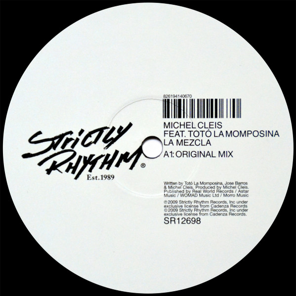 Michel Cleis Feat. Totó La Momposina - La Mezcla | Strictly Rhythm (SR12698) - main