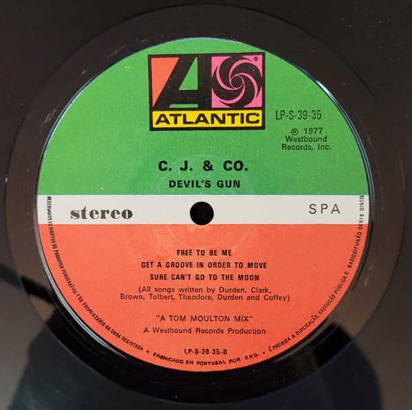 C.J. & Co - Devil's Gun | Atlantic (LP-S-39-35) - 2