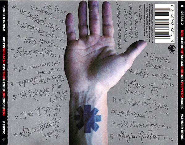 Red Hot Chili Peppers - Blood Sugar Sex Magik | Warner Bros. Records (W2 26681) - 2