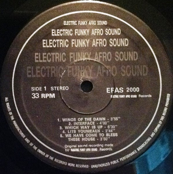 Various - Electric Funky Afro Sound Vol. 3 | Electric Funky Afro Sound Records (EFAS 2000) - 4 Various - Electric Funky Afro Sound Vol. 3 | Electric Funky Afro Sound Records (EFAS 2000) - 4