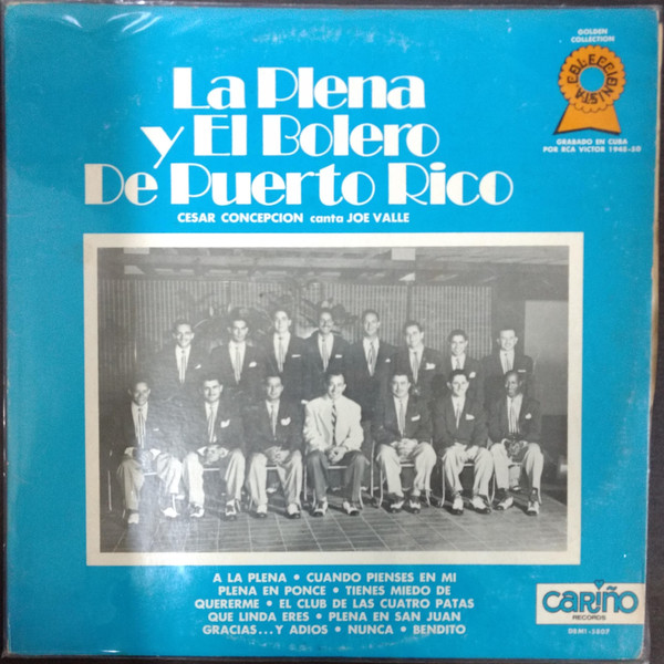 Cesar Concepcion - La Plena Y El Bolero De Puerto Rico | Cariño (DBM1-5807)