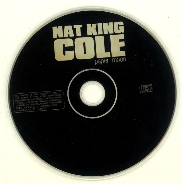 Nat King Cole - Paper Moon | Elap (16237CD) - 3 Nat King Cole - Paper Moon | Elap (16237CD) - 3