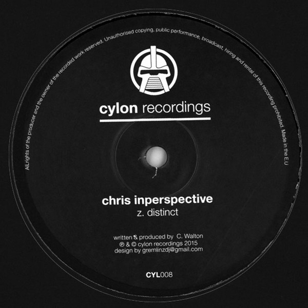 Chris Inperspective - Hard Lip Kiss | Cylon Recordings (CYL008) - 2 Chris Inperspective - Hard Lip Kiss | Cylon Recordings (CYL008) - 2