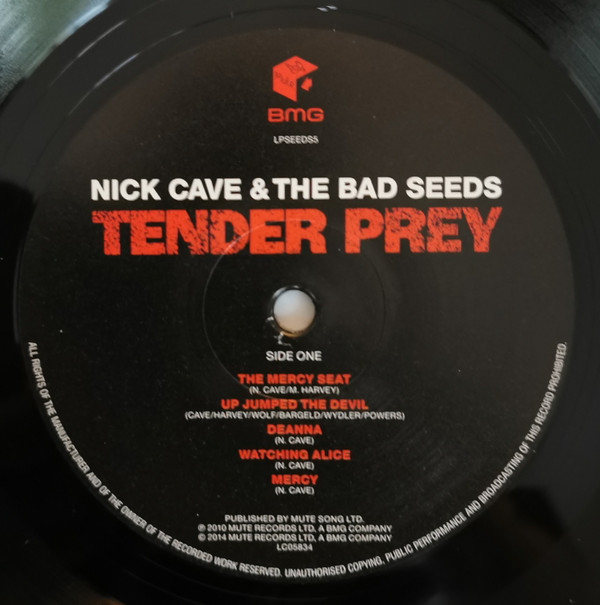 Nick Cave & The Bad Seeds - Tender Prey | Mute (LPSEEDS5) - 3