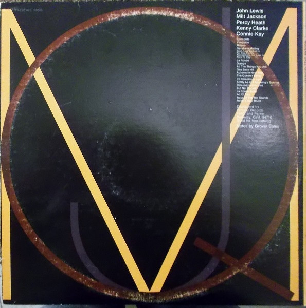 The Modern Jazz Quartet - Modern Jazz Quartet | Prestige (PR 24005) - 4