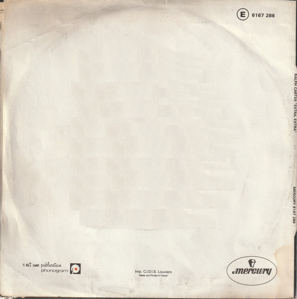 Ralph Carter - Extra, Extra | Mercury (6167 286) - 2
