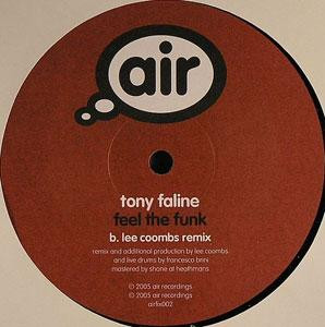 Tony Faline - Feel The Funk | Air Recordings (AIRREC 002) - 2 Tony Faline - Feel The Funk | Air Recordings (AIRREC 002) - 2