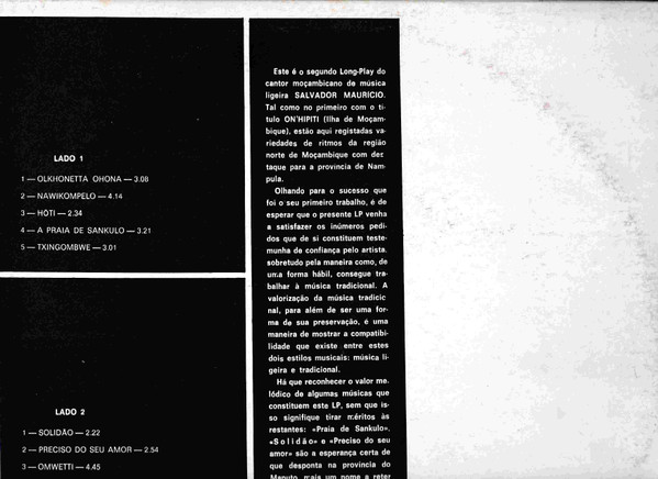Salvador Maurício - Salvador Maurício | Ngoma (LPL 0140) - 2