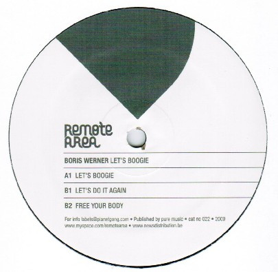 Boris Werner - Let's Boogie | Remote Area (REMOTE022) - 3