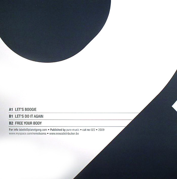 Boris Werner - Let's Boogie | Remote Area (REMOTE022) - 2