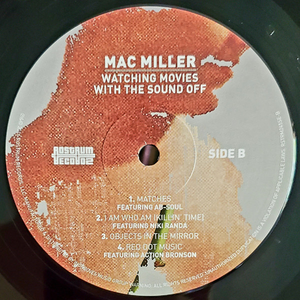 Mac Miller - Watching Movies With The Sound Off | Rostrum Records (RSTRM245SE) - 2