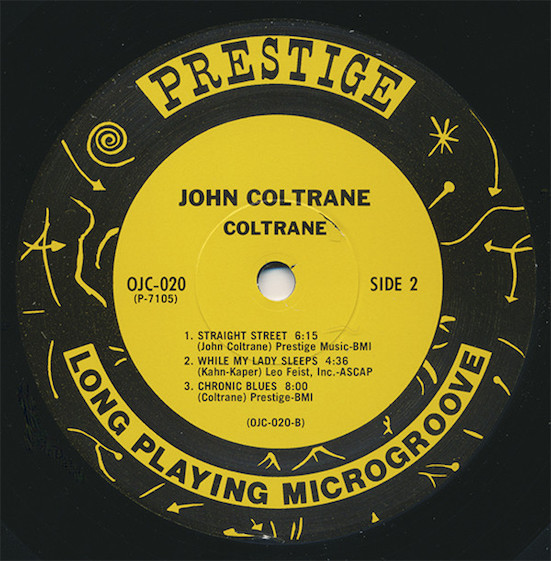 John Coltrane - Coltrane | Original Jazz Classics (OJC-020) - 4