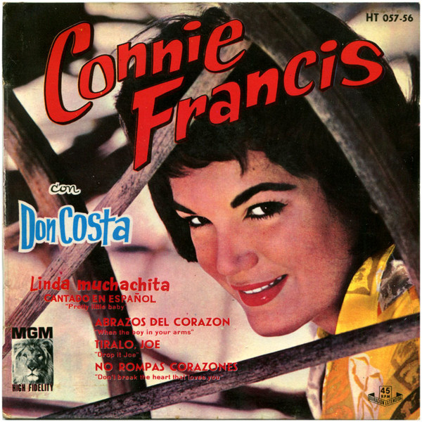 Connie Francis Con Don Costa - Linda Muchachita | MGM Records (HT 057-56)
