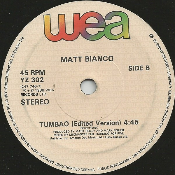 Matt Bianco - Good Times | WEA (YZ 302) - 4 Matt Bianco - Good Times | WEA (YZ 302) - 4