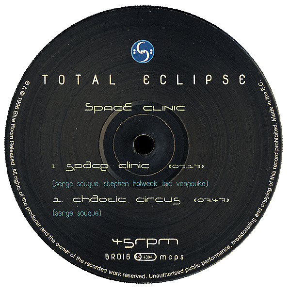 Total Eclipse - Space Clinic | Blue Room Released (BR016) - 3
