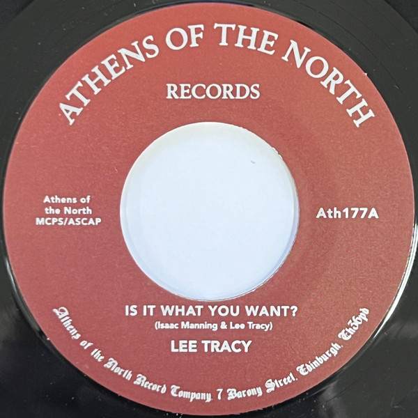 Lee Tracy - Is It What You Want? | Athens Of The North (Ath177) Lee Tracy - Is It What You Want? | Athens Of The North (Ath177)