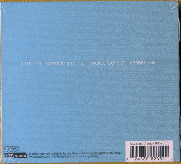 To Rococo Rot - Cars | City Slang (08724-2) - 2