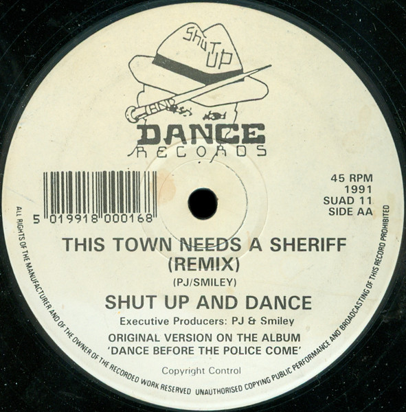 Shut Up & Dance - Derek Went Mad (Remix) / This Town Needs A Sheriff (Remix) | Shut Up And Dance Records (SUAD 11) - 2 Shut Up & Dance - Derek Went Mad (Remix) / This Town Needs A Sheriff (Remix) | Shut Up And Dance Records (SUAD 11) - 2